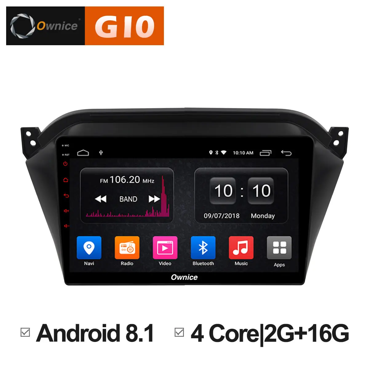 Ownice 10 1 &quotOcta core Android 8 автомобильный DVD плеер gps для JAC S2 аудио Авто Радио Стерео