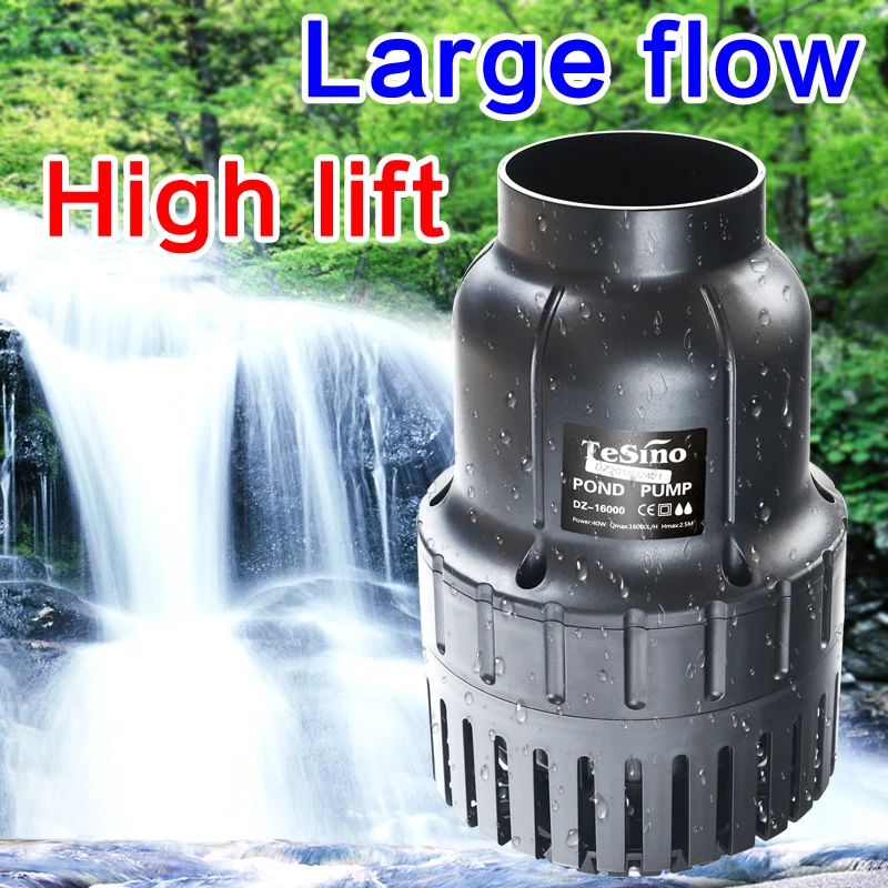 DZ series large flow fishpond pump Power-saving filter circulating wat for outdoor fish pond Fish submersible |