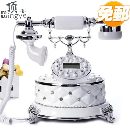 Ye лучший античный Европейский Сад Ретро домашний офис телефон стационарный