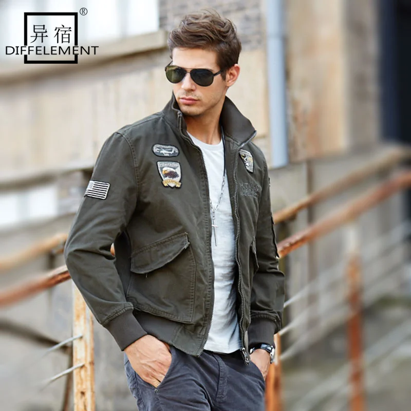 Diffelement новая армия одежда куртки брендовая осень тактика полета пилоты пальто