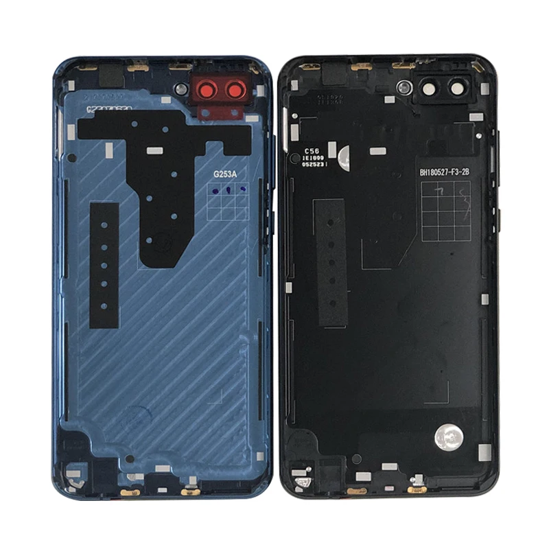 Чехол M& Sen для 5,9" huawei Honor V10 View 10 BKL-AL09, задняя крышка для батареи, чехол на заднюю дверь+ боковые клавиши+ Стеклянные линзы+ вспышка