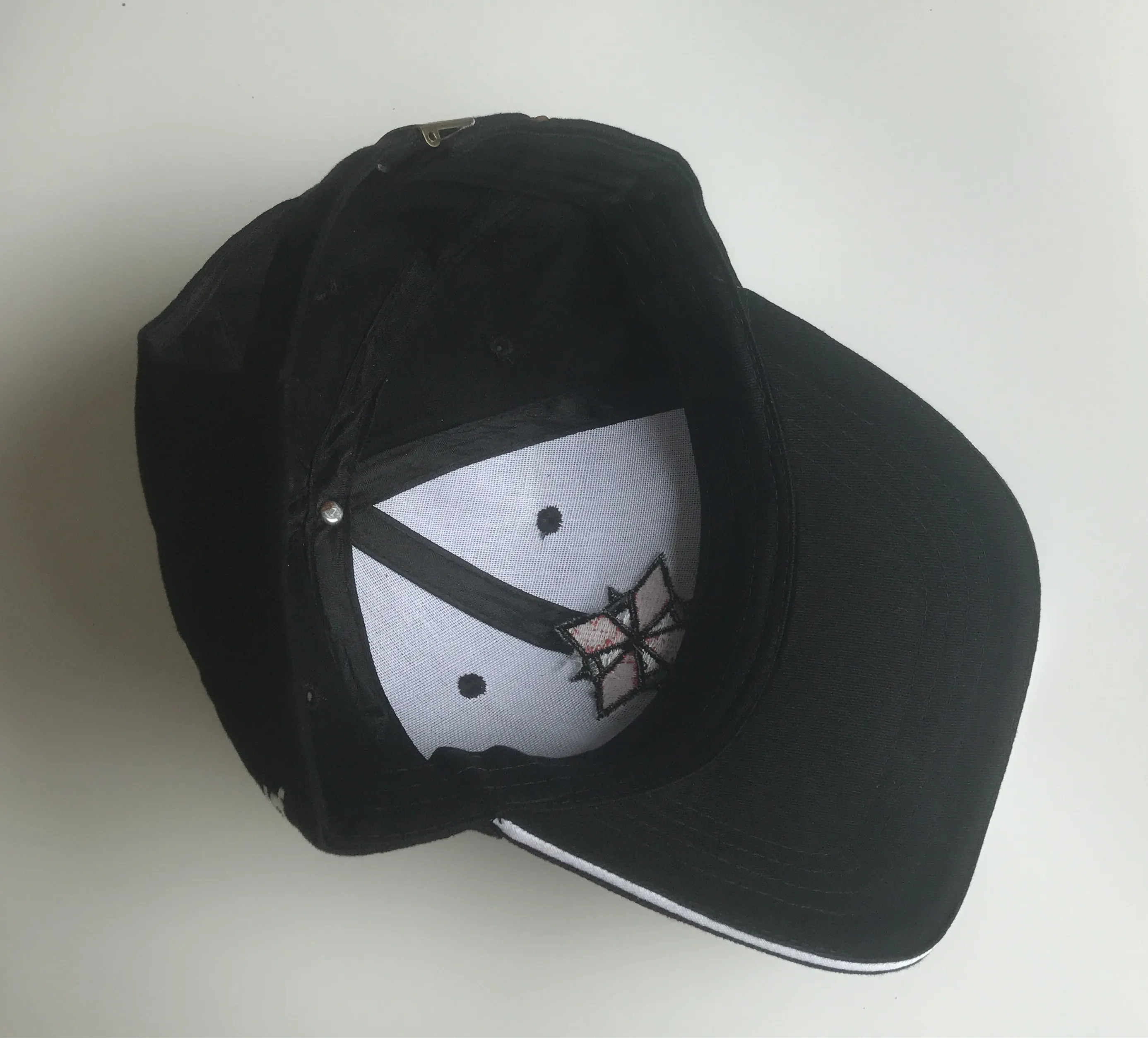 Бейсболка с вышивкой логотипа USS для косплея Черная | Аксессуары одежды