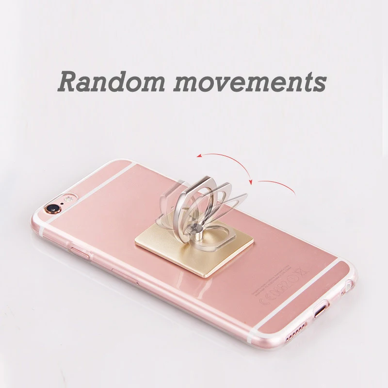 Палец кольцо держатель мобильного телефона смартфон подставка для iPhone 8 Plus X XR XS Max