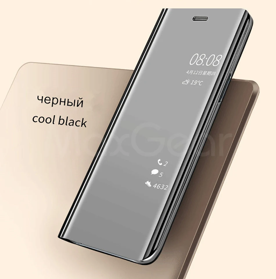 Зеркальный флип-чехол для телефона huawei mate 9 10 20 Pro Lite Smart Clear View Cover для huawei P8 P9 P10 P20 Plus Pro Lite P Smart