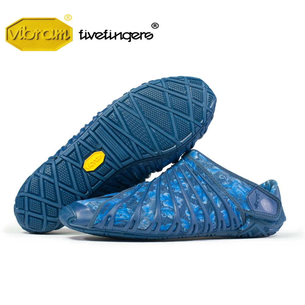 Vibram FUROSHIKI Stretch Fabric women wrap Shoes Walking Sports Super Light Five Fingers Running Portable folding Sneakers