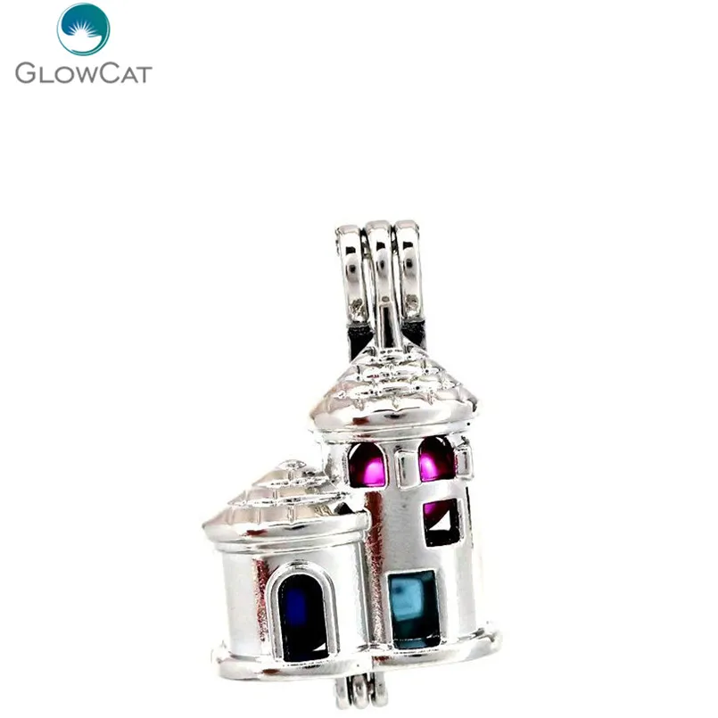 Подвеска в виде замка с бусинами 5 шт./лот K665 | Украшения и аксессуары