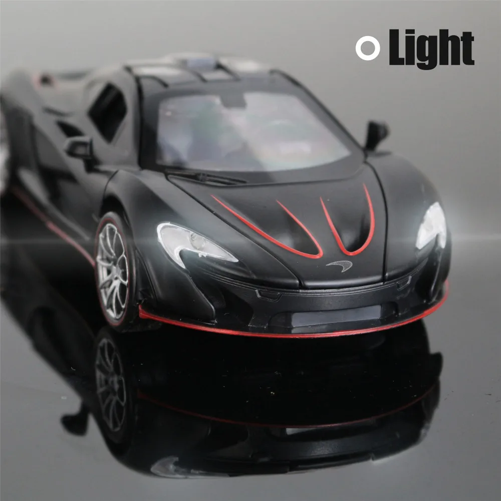 1:32 коллекционные модели автомобилей Yellow McLaren P1 литой Сплав модель автомобиля
