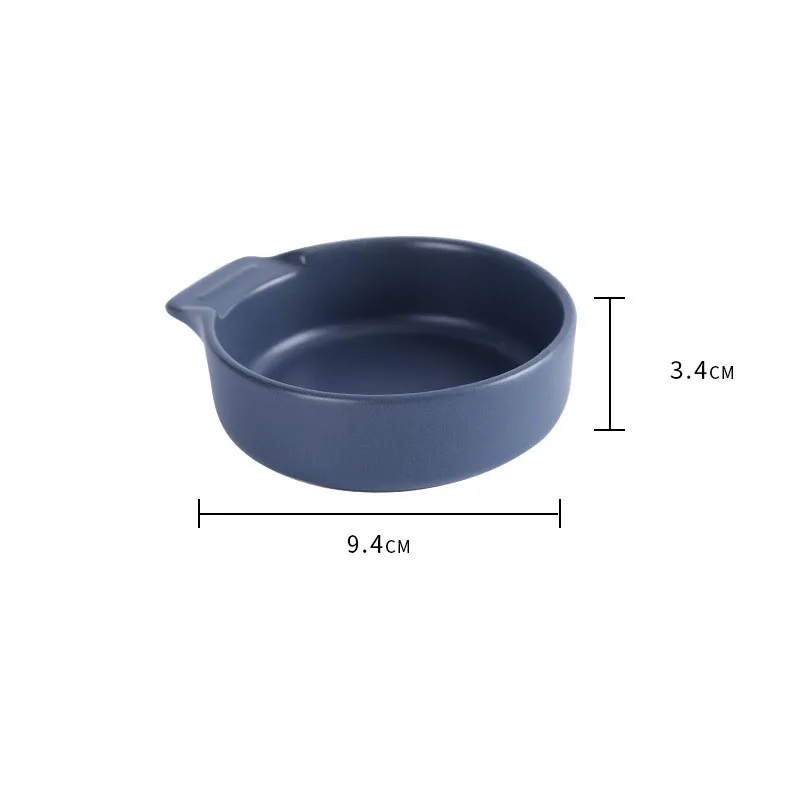 Blue bowl Ins Ceramiv для выпечки сыра, риса, чаша, духовка-инструменты для выпечки, кухонные тарелки - Цвет: Blue bowl