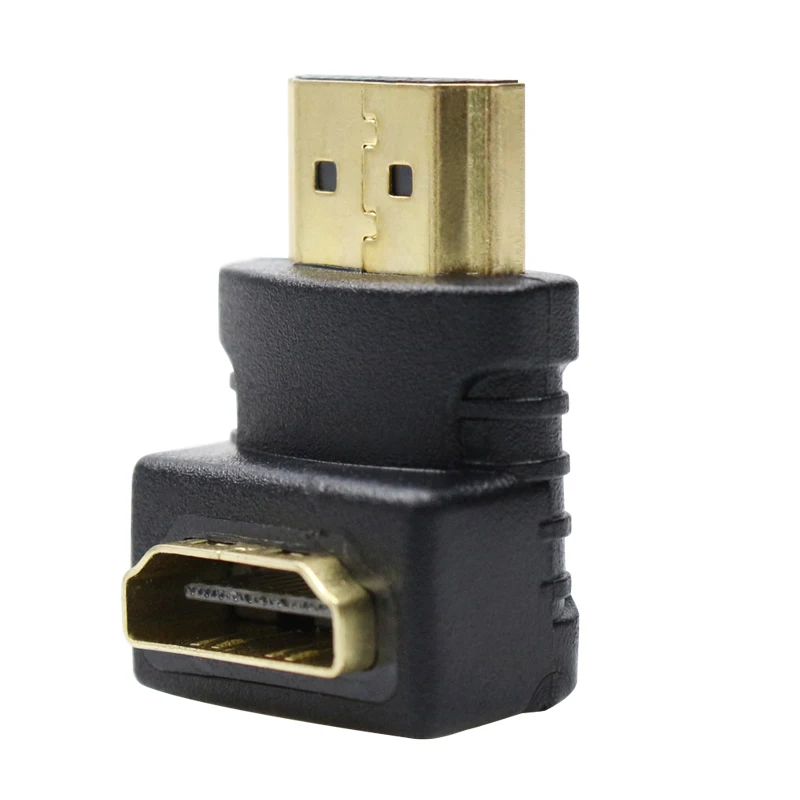 HDMI Кабельные адаптеры-конвертеры 270/90 градусов угол папа к Женский для 1080P HDTV
