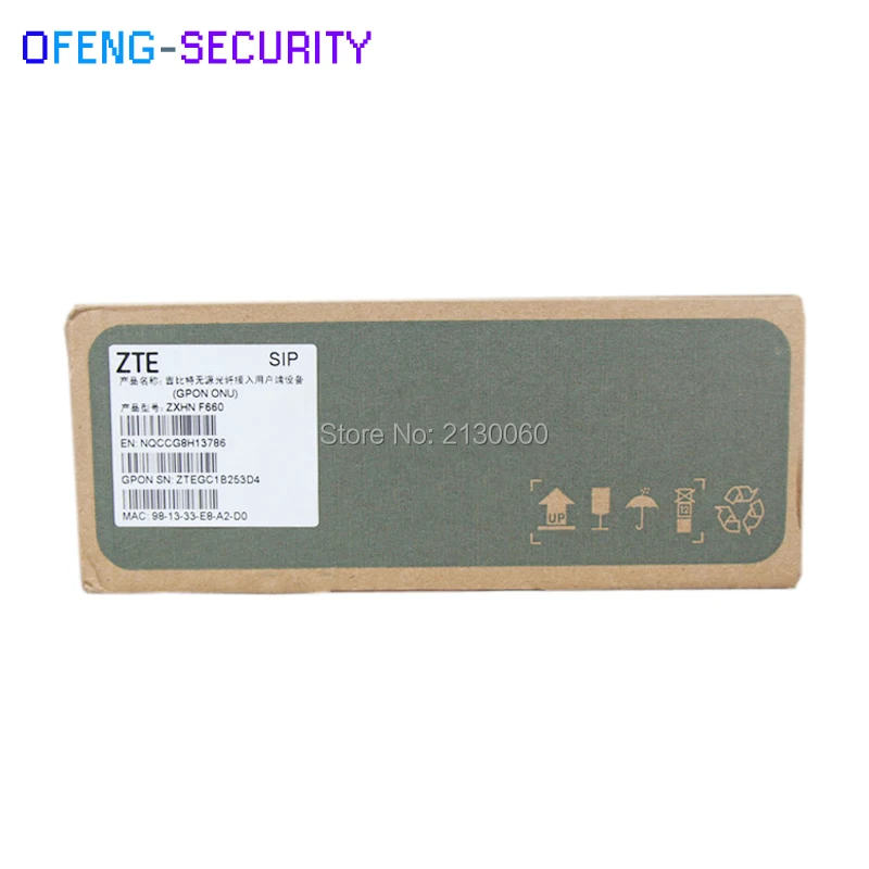 5 шт./лот ZTE F660 6 0 GPON ONU ONT маршрутизатор Поддержка FTTH HGU режим 1GE + 3FE 1TEL USB wifi такая же
