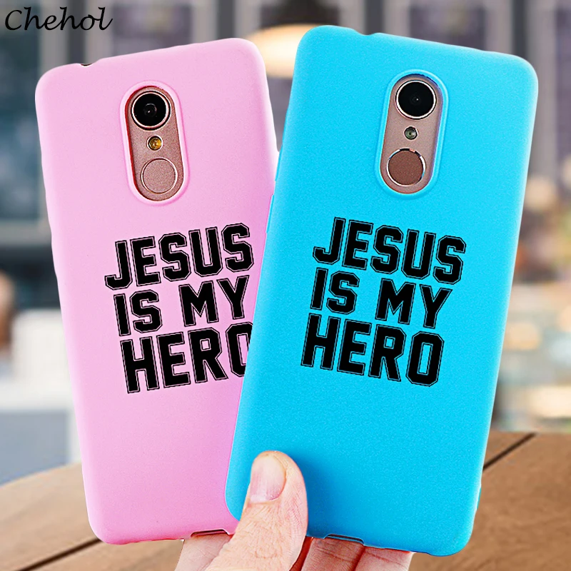 Phone Case for Xiaomi Redmi Note 6 MIX 2 3 S 8 SE Youth Max 4x 5 A Pro Cases Jesus Is My Hero Silicone Covers Accessories |