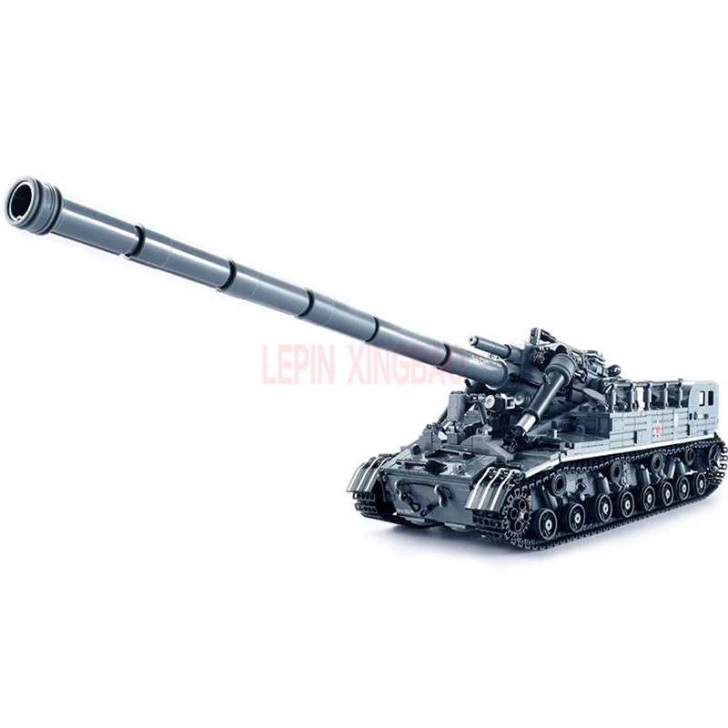XingBao 06001 творческие военные наборы MOC T92 набор резервуаров Обучающие строительные