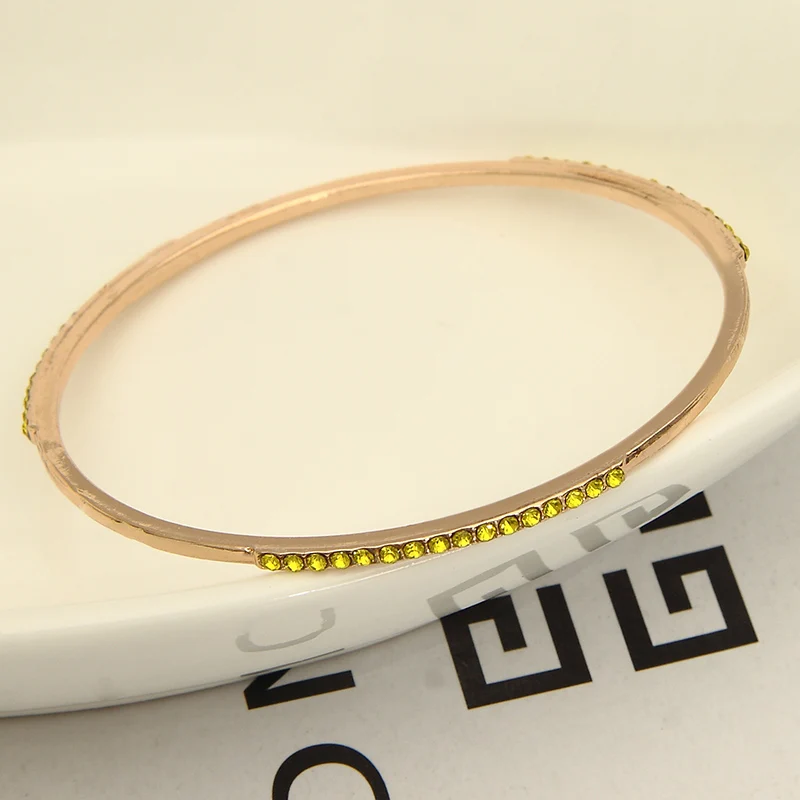 Модный Браслет Стразы ручной работы из цинкового сплава женские модели для детей