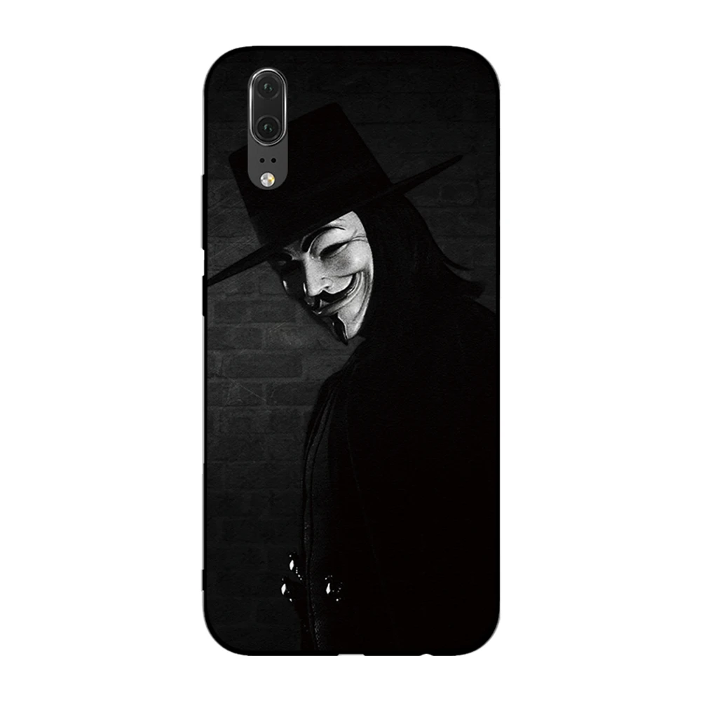 Забавные смайлические маски для Huawei P8 P9 P10 P20 P30 Lite Pro P Smart 2016 2019 ТПУ Мягкий силикон |
