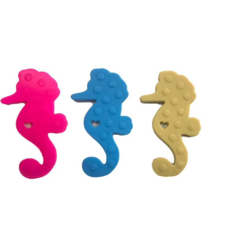 DIY аксессуары для ухода за ребенком Seahorse Силиконовые Детские Прорезыватели