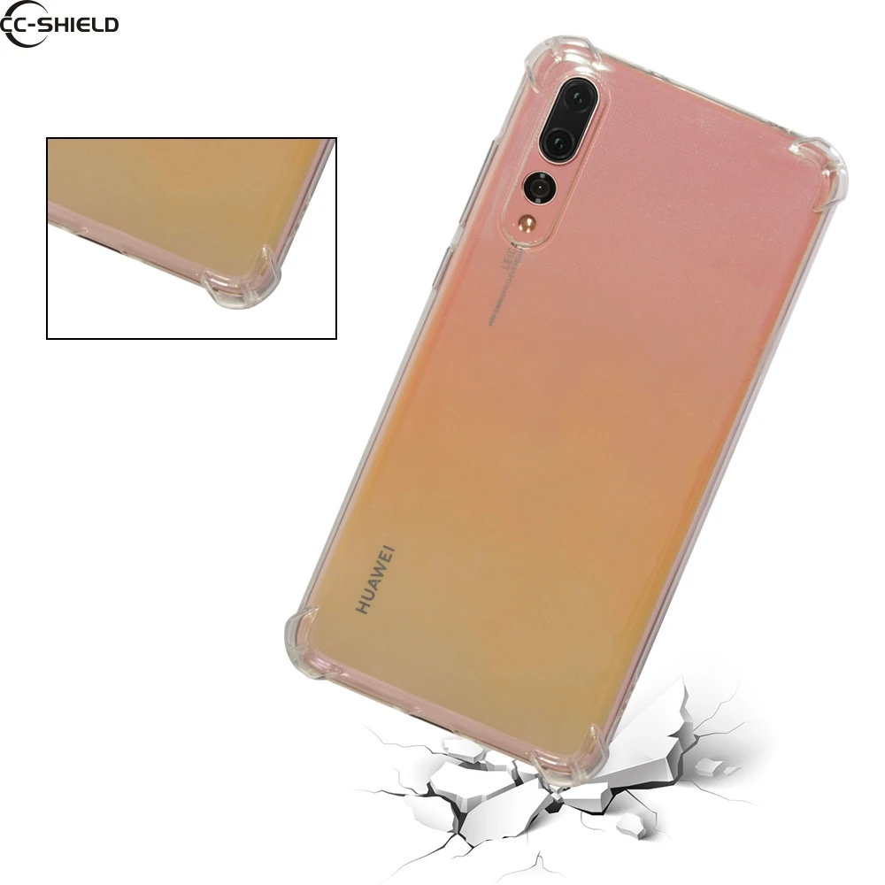 Мягкий чехол для Huawei P20 Pro CLT L29 L09 ультратонкий прозрачный силиконовый из ТПУ P 20