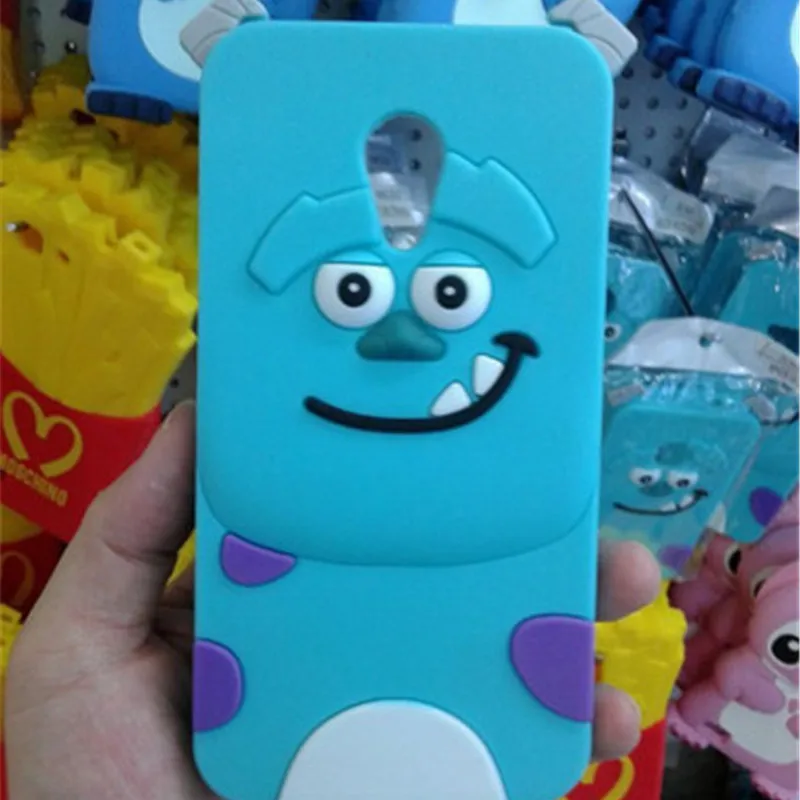 Милый силиконовый чехол с 3D рисунком зайчика из мультфильма для телефона Motorola Moto