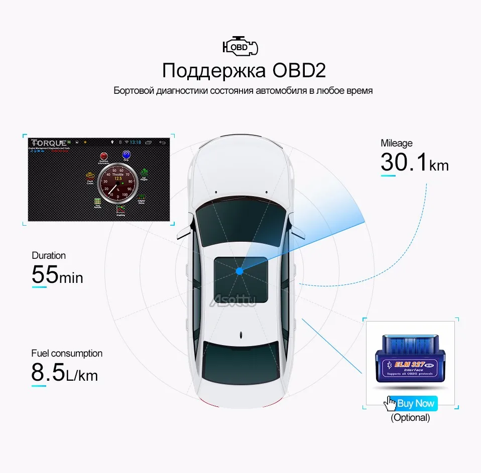 Asottu CZP9060 2 г android 8,1 octa 8 ядра dvd-плеер автомобиля gps 2 din Автомобильный gps видео gps для KIA sportage 2011 2012 2013