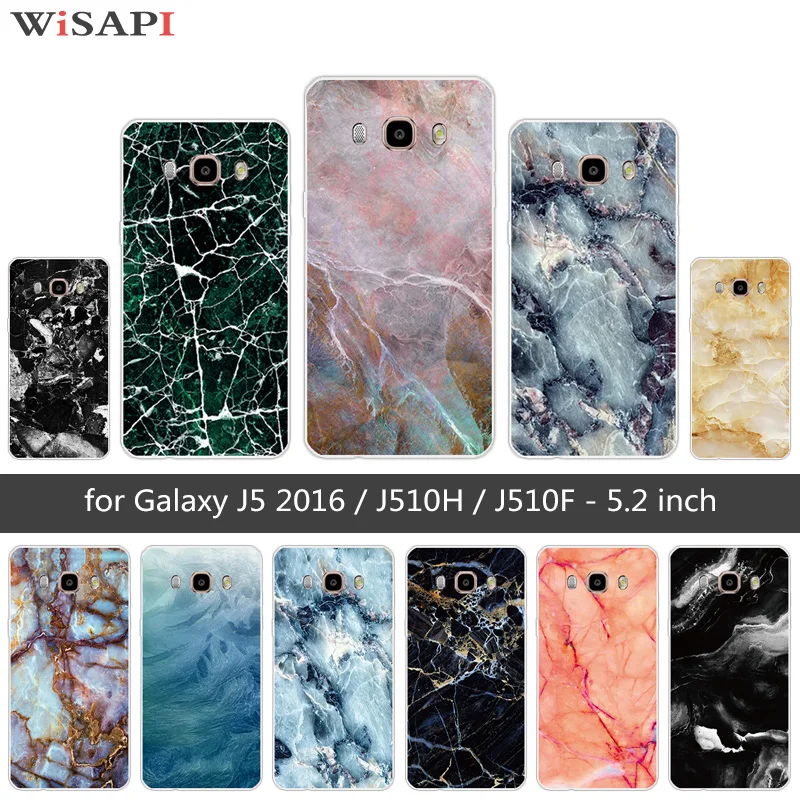 Для Samsung J5 2016 Чехол Мягкий силиконовый чехол Капа 5 2 &quotдля Galaxy j510 J5108 Marb чехлы для