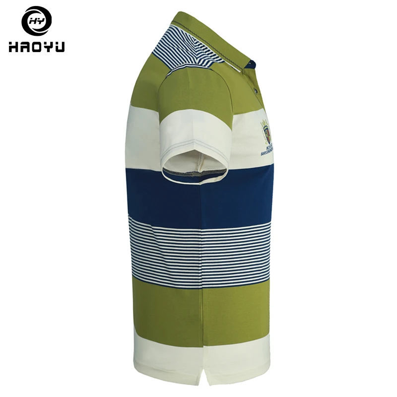 Мужская рубашка поло из воздушного хлопка с короткими рукавами и буквенным