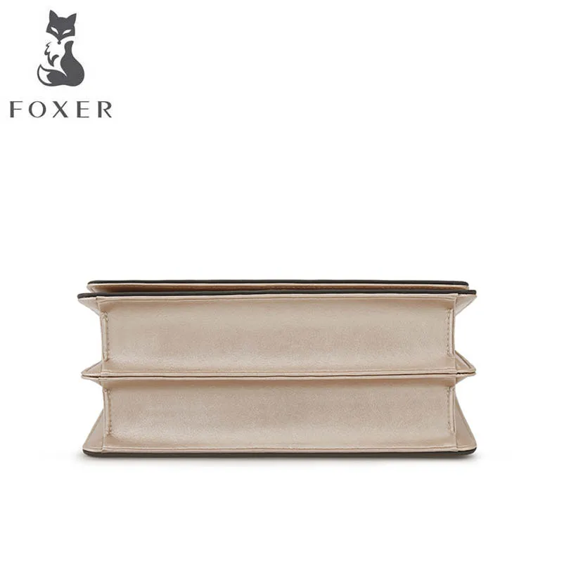 Лидер продаж 2020 новая Брендовая женская кожаная сумка FOXER модная маленькая с