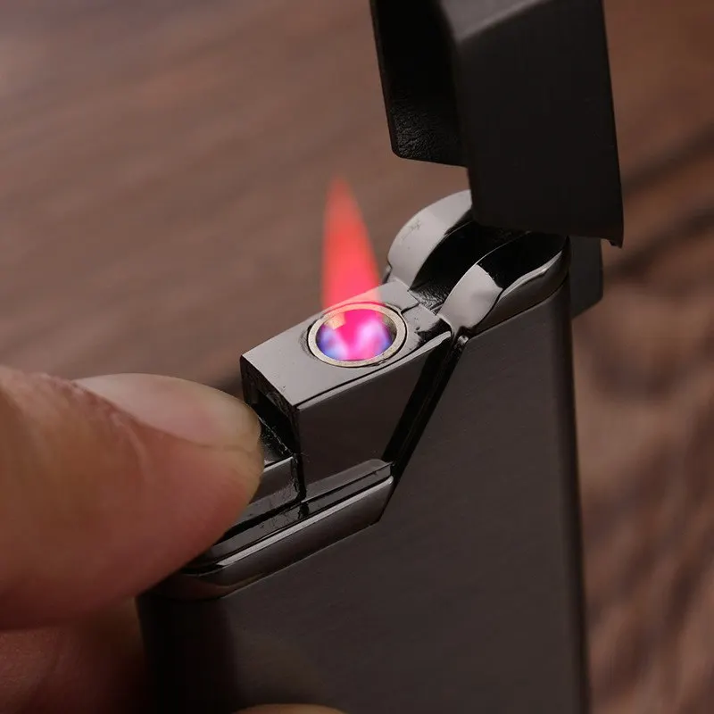 Креативная высокотемпературная ветрозащитная надувная зажигалка с красным