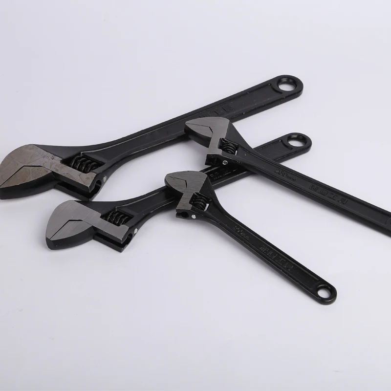 1 шт. универсальный регулируемый гаечный ключ из высокоуглеродистой стали