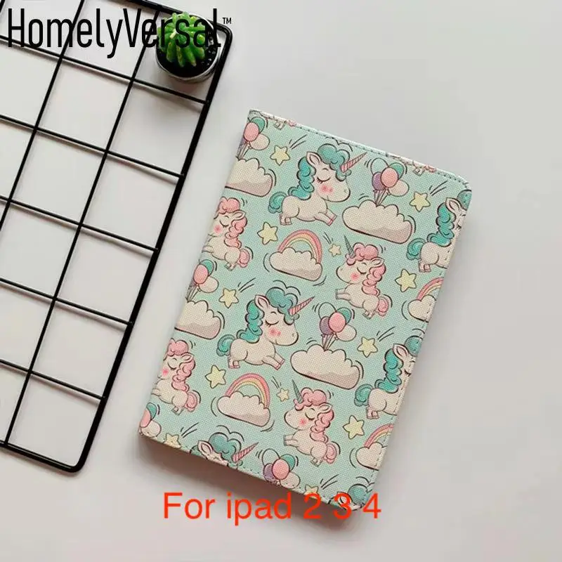 Kawayi Симпатичные для iPad iPad Чехол протектор 9,7 дюймов air2 мультфильм pro10.5 оболочки iPad mini 1/2/3/4, новогодние подарки для девочек - Цвет: For ipad 2 3 4