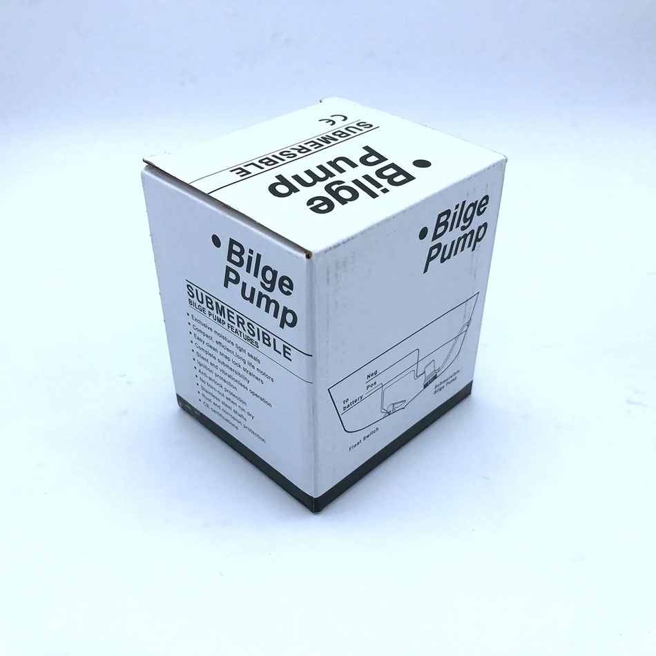 Трюмный погружной водяной насос 12В 24В 350GPH микро Морская Лодка гидросамолет мотор