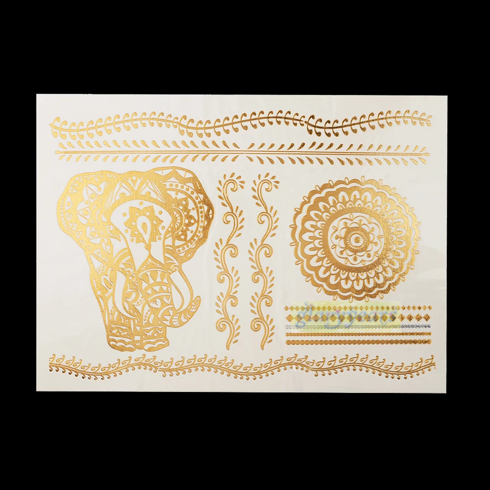 1 шт. водостойкая временная татуировка Слон|sheet wholesale|sheetsheet molding |