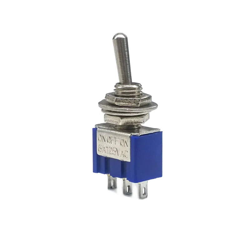 Выкл. 20 шт. 50 внешний фонарь 3 контакта мини-фонарь SPDT AC 6A/125V 3A/250V медные ножки MTS103 |