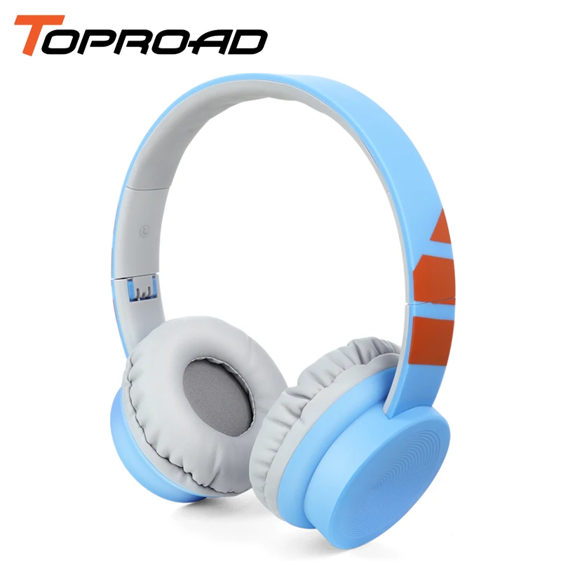 TOPROAD Проводные Складные Наушники стерео супер бас HD микрофон гарнитура