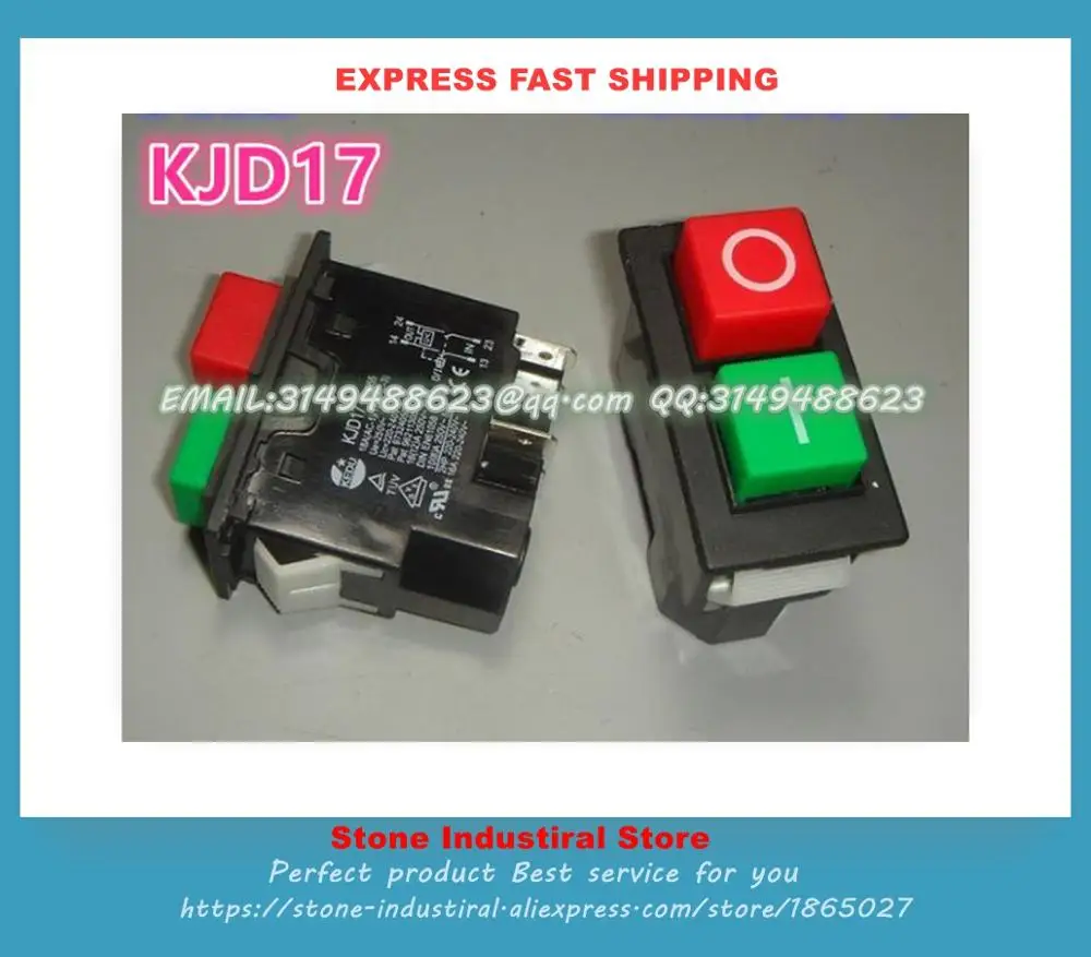 KJD17 125V 16A вкл/выкл вольт не подходит старт/стоп Release Switch сварочные