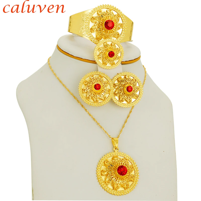 Комплект из колье и серёг для женщин|colorful jewelry sets|jewelry setsjewelry gold sets |