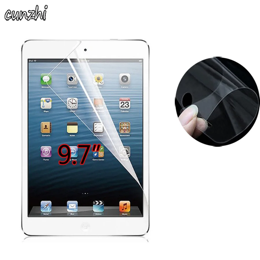 Прозрачная мягкая ультратонкая Защитная пленка для Apple iPad 2 3 4 / iPad2 iPad3 iPad4 9 7
