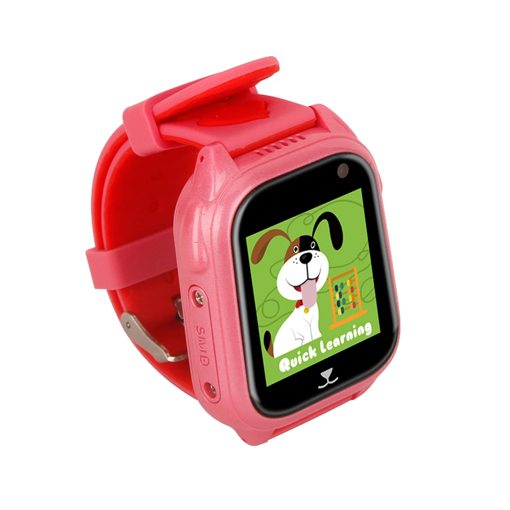 

ELENXS M06 Children Kid GPS IP67 Waterproof Phone Watch Smart Camera Calling SOS Anti-lost Touch Screen Wristwatch 10M Distance