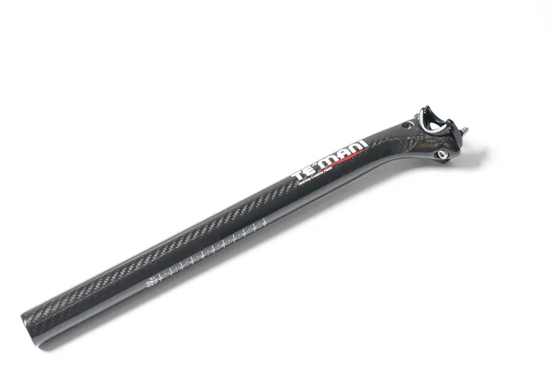 

TEMANI Full Carbon Fiber Bike Seat Post 25.4/27.2/30.8/31.6*350/400mm For Mountain Road Bike Seat Post Folding Bicycle Seat Tube