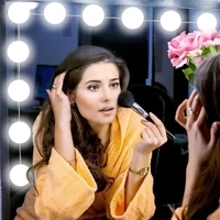usb powered hollywood led mirror light makeup 5v studio bathroom fill bulb cosmetic dressing table lamp