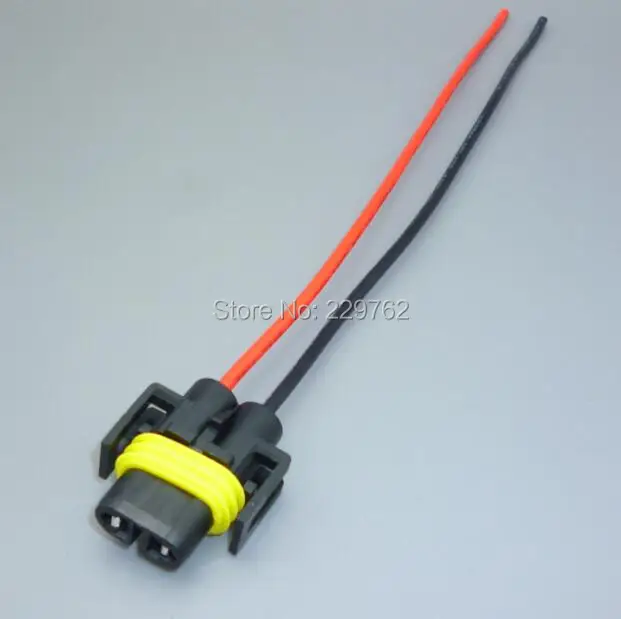 shhworldsea New 10Pcs 2 pin Car Parts bulb Socket Xenon LED Light Lamp holder Truck Connector Fog H8/H9/H11 Free Shipping | Автомобили и