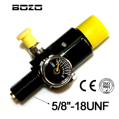 Co2 ЦИЛИНДР Пейнтбол 4500PSI Воздушный бак Регулятор сжатого воздуха Выходное