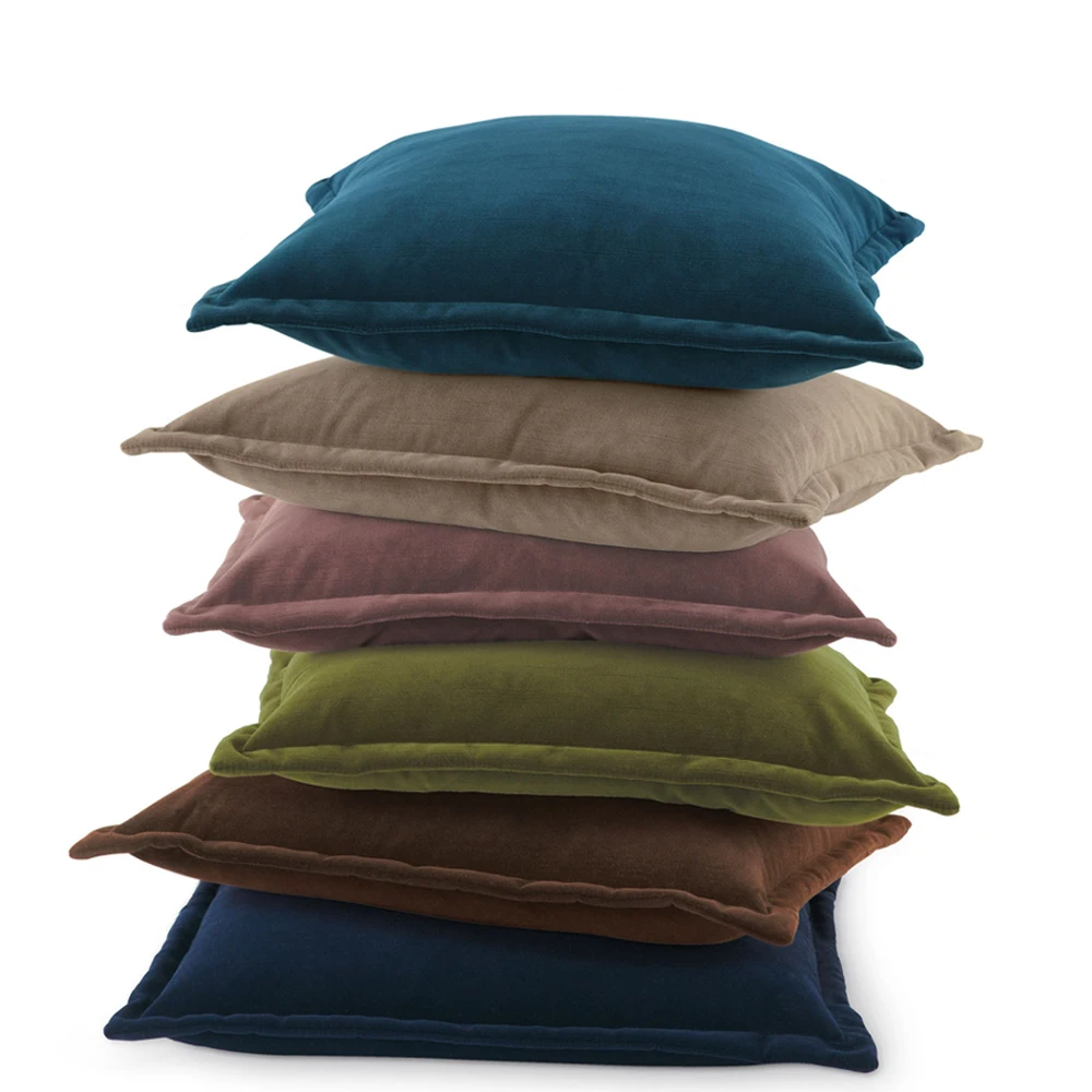 Модные Цветные Бархатные чехлы ESSIE HOME 2018 чехол для подушки подушка с бахромой и