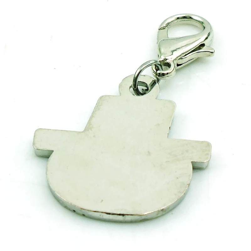 JINGLING рождественские украшения Омаров застежка Подвески шляпа из эмали снеговик