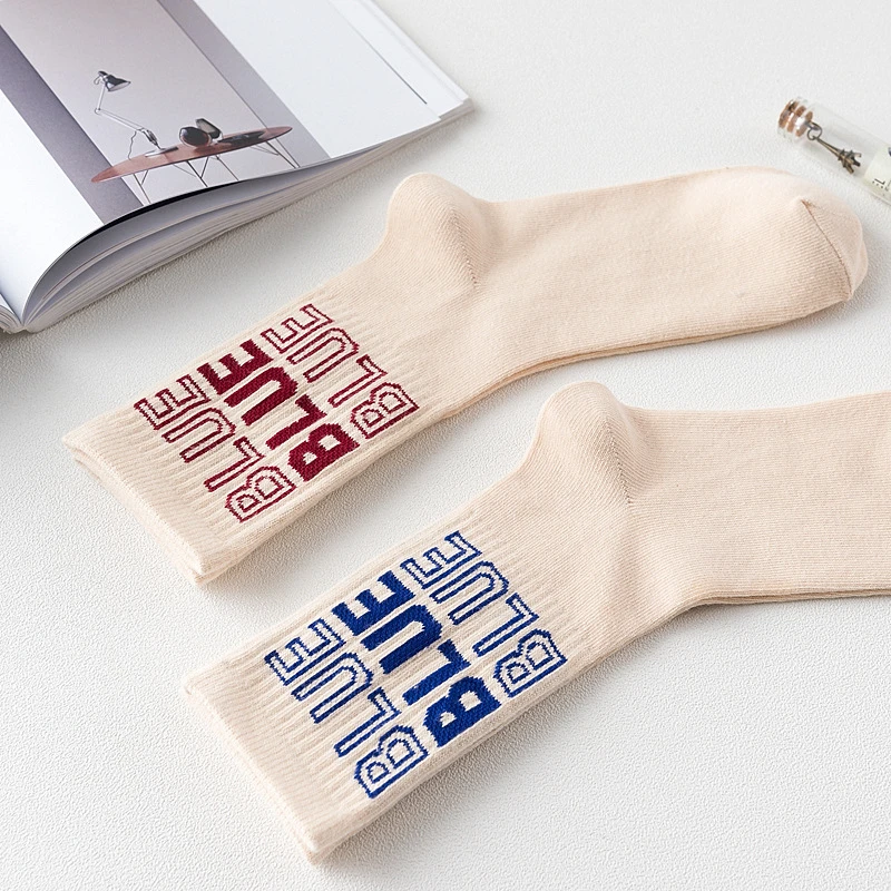 [WPLOIKJD] женские носки Харадзюку уличный хип-хоп креативный скейтборд хлопковые