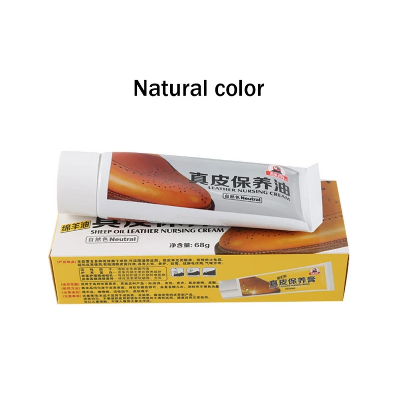 New Sheep Oil Leather Nourishing Cream For Shoes Shoe Polish Sofa Car Seat Care Cleaning And Maintenance Oil|Уходовый шампунь| |