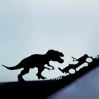 Автомобильная наклейка для Jeep T-rex, тираннозавр, Рекс, наклейки, динозавр, Виниловая наклейка для Jeep, автомобиля, окна, ноутбука, украшение