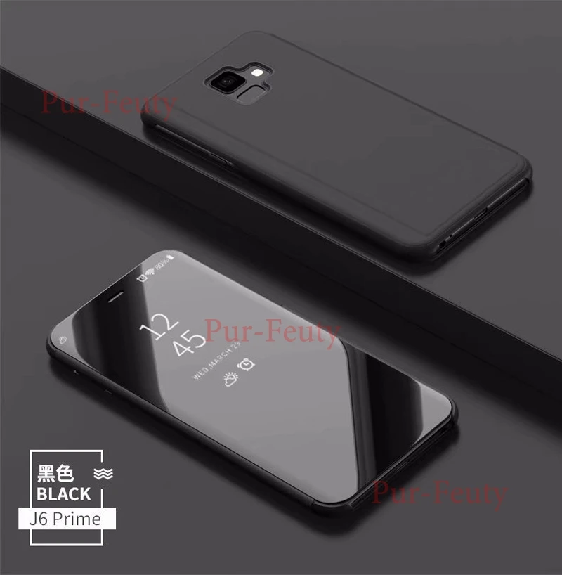 Coque чехол s для samsung J6 Prime чехол J6 Plus SM-J610FN/DS Smart View кожаный чехол J6+ чехол SM-J610F J610FN чехол для телефона s