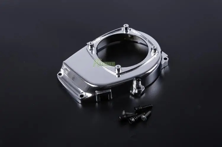 Хромированная крышка вентилятора двигателя маховика подходит 23cc-36cc Zenoah