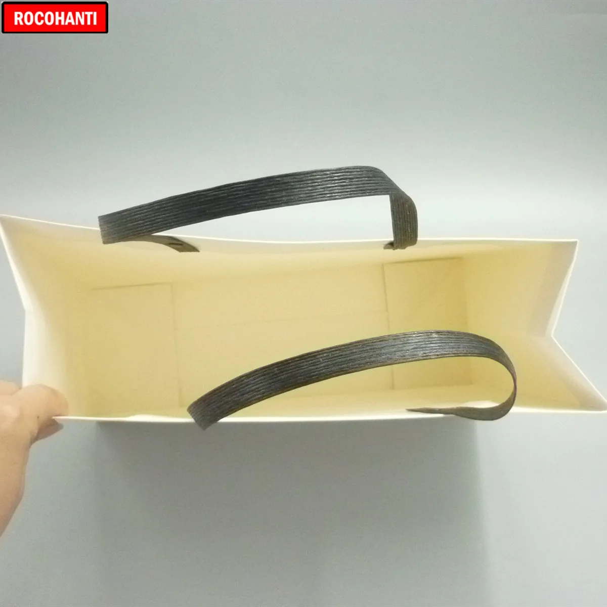 100X Пользовательские печать логотипа заклепки бумажные сумки многоразового