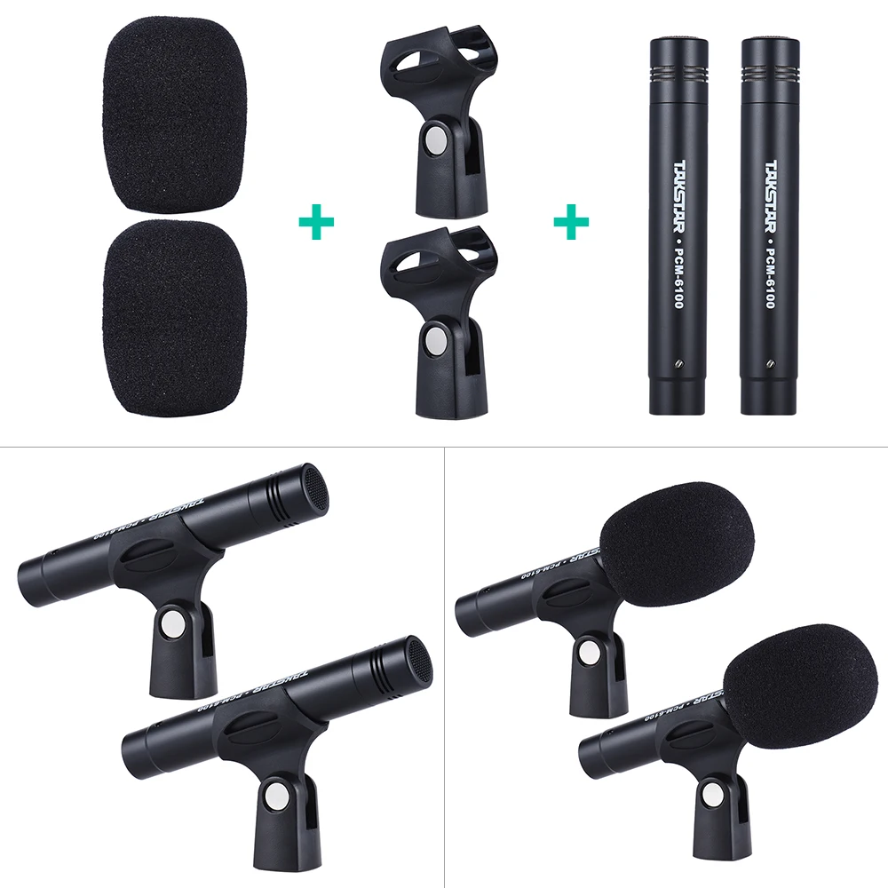 TAKSTAR DMS-D7 Professional Musical Instruments Drum Set Wired Microphone Mic Kit w/ Standard Mounting Accessories Carrying Case | Спорт и