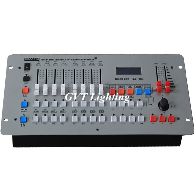 Профессиональный DMX 240 контроллер сценическое освещение DJ оборудование консоль